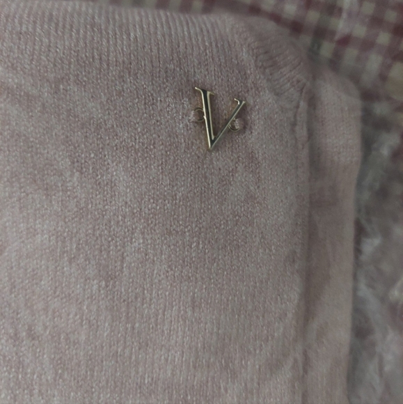 NEW VICTORIA'S SECRET TWIST BACK SWEATER & JOGGERS HEATHER WINTER ROSE PINK SET - Picture 8 of 10